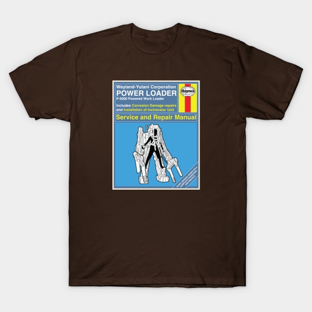 Power Loader P-5000 T-Shirt by TommyArtDesign